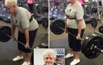 Cụ bà 78 tuổi nâng tạ 102 kg