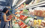 Nhiều mặt hàng thực phẩm tăng giá theo thịt lợn 