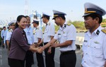 Hội LHPN Việt Nam thăm và làm việc tại Trường Sa