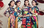 Vân Hugo khoe sắc cùng Minh Hương, Diệu Hương, Lã Thanh Huyền