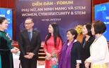 Hơn 400 đại biểu tham dự Diễn đàn quốc tế "Phụ nữ, An ninh Mạng và STEM"