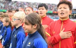 Xúc động khoảnh khắc Quốc ca Việt Nam vang lên tại đấu trường World Cup nữ 2023