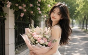 Cô gái sôi nổi nhất trong đám đông
