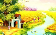 Nhớ nơi con sông qua làng