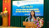 Tập huấn kiến thức, kỹ năng vận động phụ nữ dân tộc, tôn giáo cho cán bộ Hội cơ sở ở Đắk Lắk