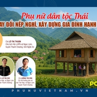 Podcast: Phụ nữ dân tộc Thái thay đổi nếp nghĩ, xây dựng gia đình hạnh phúc