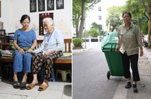 Nữ "phu rác" 67 tuổi ở Hà Nội: "Ngày nào tôi nghỉ làm, mẹ tôi phải nhịn thuốc"
