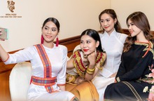 Dàn người đẹp Hoa hậu các dân tộc Việt Nam 2022 khoe sắc trong trang phục truyền thống