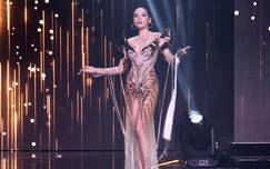 Kỳ Duyên lộ vẻ căng thẳng ở Bán kết Miss Universe 2024