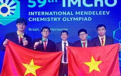 4 học sinh Việt Nam giành huy chương tại "Kỳ thi Hóa học khó nhất hành tinh"