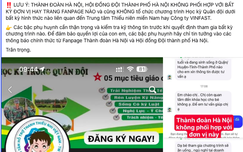 Lại rộ lừa đảo núp bóng tuyển sinh "Học kỳ quân đội"
