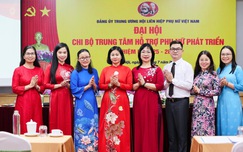 Chi bộ Trung tâm Hỗ trợ phụ nữ phát triển tổ chức thành công Đại hội nhiệm kỳ 2025 - 2030