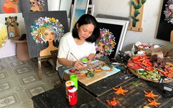 Biến sỏi đá thành tác phẩm nghệ thuật