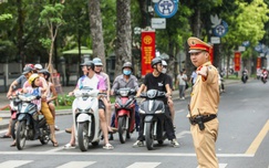 Hà Nội điều chỉnh thời gian phân luồng giao thông phục vụ diễu binh, diễu hành ngày 24/8