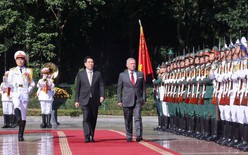 Chủ tịch nước Lương Cường chủ trì lễ đón chính thức Quốc vương Jordan