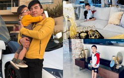Vợ Đan Trường khoe ảnh quý tử Thiên Từ, lộ cơ ngơi hoành tráng tại Mỹ