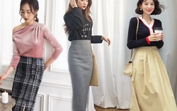 Các mẫu chân váy độc quyền dành cho ngày se lạnh, cứ diện vào là vô cùng duyên dáng