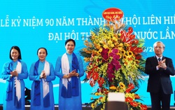 Kỷ niệm 90 năm thành lập, Hội LHPN Việt Nam đón nhận Huân chương Lao động hạng Nhất
