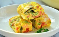 Đổi vị với món trứng chiên phô mai thơm ngon, lạ miệng