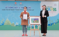 Thành phố xanh tương lai trong mơ ước của trẻ thơ 