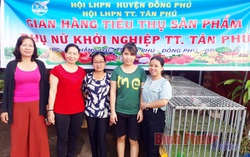 Bình Phước: Khai trương gian hàng phụ nữ khởi nghiệp