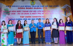 TPHCM: Tuyên dương 112 phụ nữ tiêu biểu ngành Y tế
