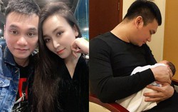 Khắc Việt đăng tải lời chúc tới con gái mới chào đời 