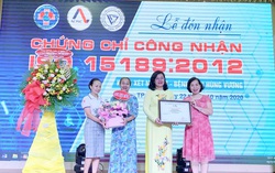 Bệnh viện Hùng Vương đạt chứng chỉ ISO về xét nghiệm