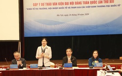 Nữ doanh nhân góp ý kiến về Kinh tế thị trường vào dự thảo văn kiện Đại hội XIII