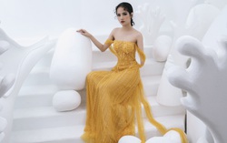 Người mẫu khuyết tay Hà Phương tự tin khoe dáng với đầm dạ hội