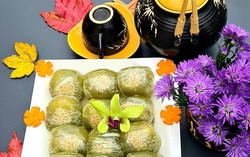 Bánh Xu Xê lá dứa nhân dừa, đậu xanh thơm phức cho con ngày cuối tuần