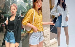 Kiểu quần short cá tính hợp thời tiết mát mẻ
