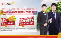Bay hạng thương gia, nhận voucher mua sắm tại HDBank