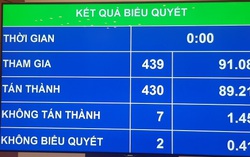 Quốc hội thông qua mục tiêu tăng trưởng GDP 6% năm 2021