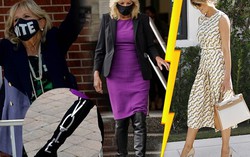 Trang phục của tân và cựu phu nhân tổng thống Mỹ bị CĐM đào lại, mổ xẻ ý nghĩa