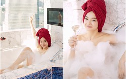 Kaity Nguyễn gợi cảm trong phim mới "Gái Già Lắm Chiêu V"