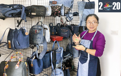 Biến hóa quần jeans cũ thành đồ thời trang độc lạ không đụng hàng