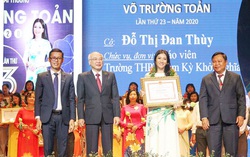 50 nhà giáo tiêu biểu tại TPHCM nhận giải thưởng Võ Trường Toản lần thứ 23