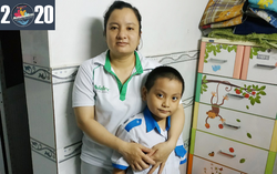 Mẹ đơn thân gắng gượng từng ngày nuôi 2 con nhỏ