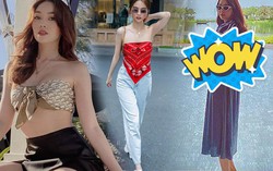 Nhập hội quý cô quấn khăn làm áo nhưng chiêu “lên đồ” của Đặng Thu Thảo thật khác biệt