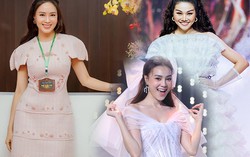 Hồng Diễm hóa công chúa ở tuổi U40