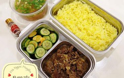 9X làm cơm hộp "sáng đi đầy ắp chiều về sạch bong"