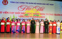 Hội thi giáo viên dạy giỏi bậc học Mầm non trong toàn quân