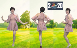 Xem video clip cô gái một chân nhảy điệu Chachacha trên giày cao gót tại Gala Mottainai 2020