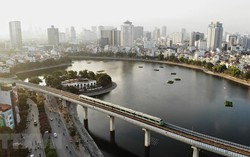 Các đoàn tàu đường sắt Cát Linh-Hà Đông đã hoàn thành kiểm định