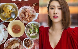 Sao Việt dù đã lớn vẫn thích khoe cơm mẹ nấu