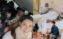 Kỳ Hân khoe phòng sinh ở trời Tây, lo Mạc Hồng Quân không về được Việt Nam thi đấu
