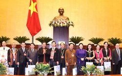 Chủ tịch Quốc hội Nguyễn Thị Kim Ngân gặp mặt đoàn đại biểu dân tộc thiểu số