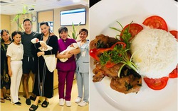 Con gái đi đẻ, mẹ Hồ Ngọc Hà khoe loạt bữa cơm bệnh viện ngon như nhà hàng