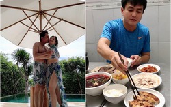 Cưới trong im lặng, cậu Ba "Tiếng sét trong mưa" mãn nguyện với cơm nhà bình dân vợ nấu